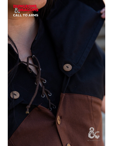 Medieval vest with Rogue hood,... Medieval vest with Rogue hood,...