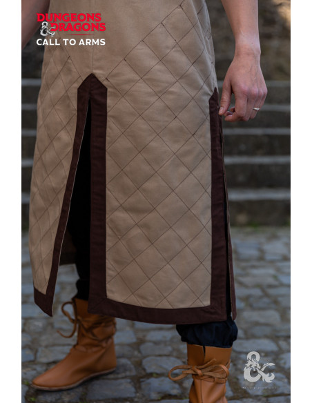 Medieval warrior's tunic, brown