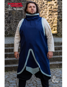 Medieval Cleric's tunic, blue