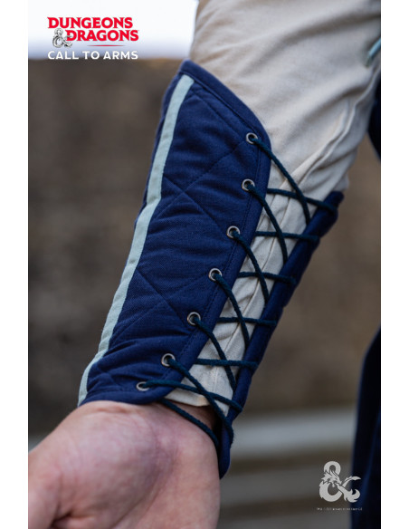 Medieval Cleric's Bracelets, Blue