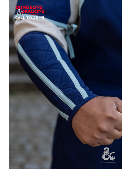 Medieval Cleric's Bracelets, Blue