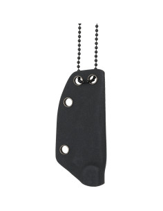 Black Neck Tactical Knife with Neck Sheath 2