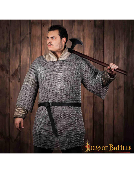 Half-sleeve aluminum chain mail (10 mm.)