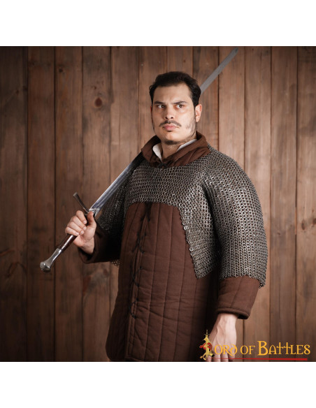 Short chain mail, riveted and...