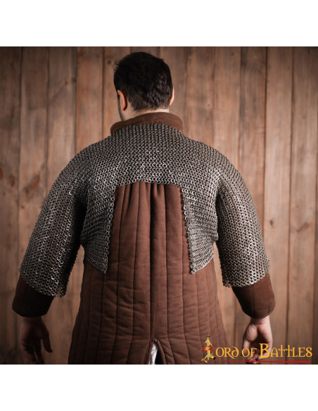 Short chain mail, riveted and...