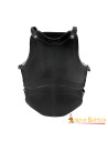 Classic Fantasy four-plate cuirass, black steel