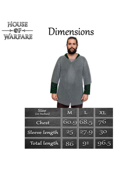 Haubergeon model mild steel chain...