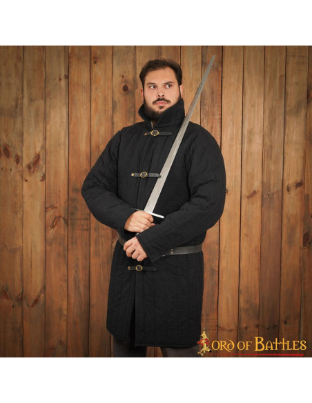 Medieval padded cotton gambeson type...