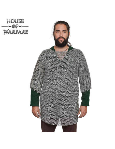 Haubergeon model aluminum chain mail...