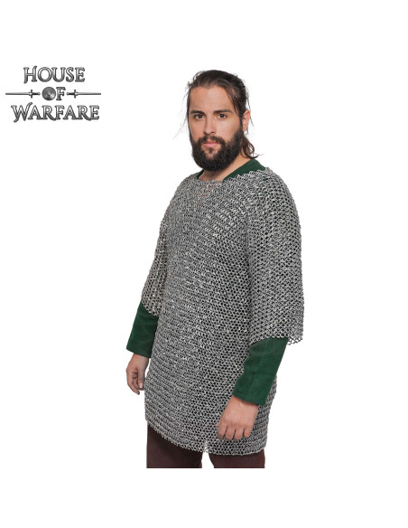 Haubergeon model aluminum chain mail...