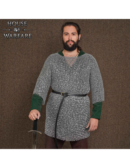Haubergeon model aluminum chain mail...
