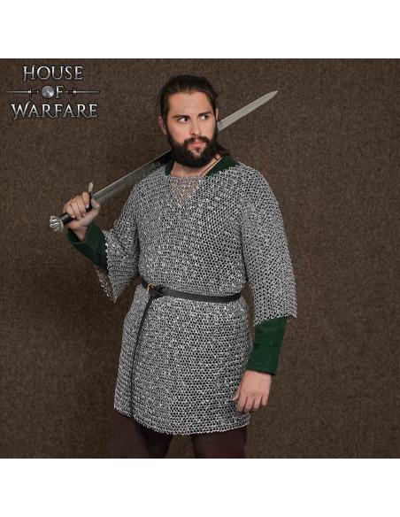 Haubergeon model aluminum chain mail...