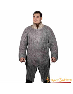 Hauberk model aluminum chain mail (16 gauge)