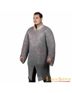 Hauberk model aluminum chain mail (16 gauge) 2