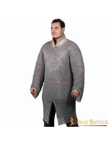 Hauberk model aluminum chain mail (16...