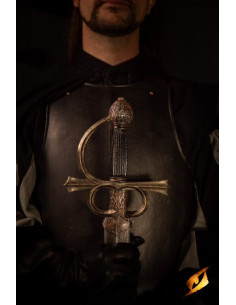 Rapiera Rillet LARP Sword, Vanguard Epic Armory (Black) 2