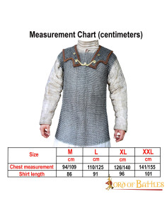 Lorica Hamata made of steel mesh (9 mm.) 2
