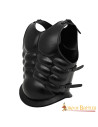 Roman cuirass blackened steel with straps