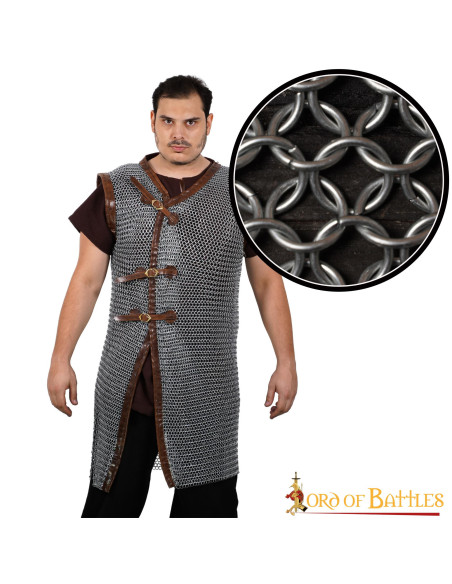 Burnie model steel chain mail (10 mm.)