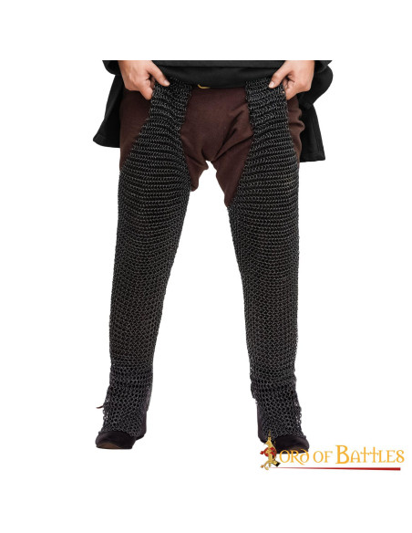 Blackened Steel Chainmail Pants (XL/XXL)