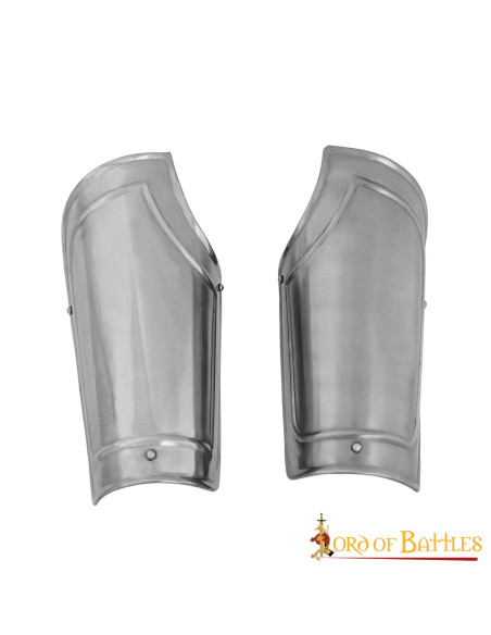 Medieval fantasy steel bracers,...