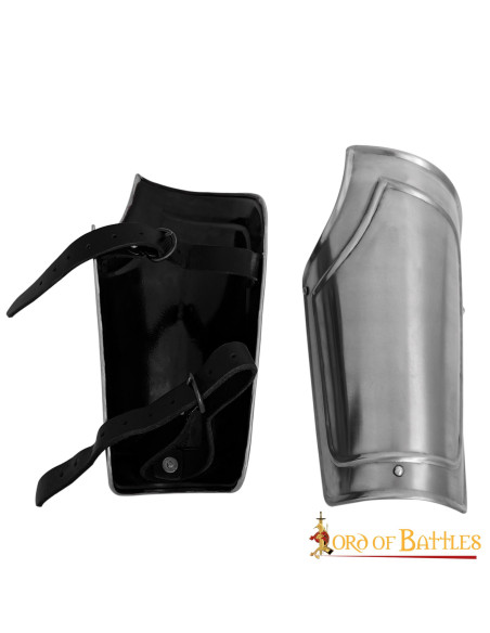 Medieval fantasy steel bracers,...