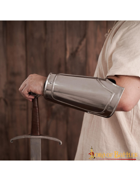 Medieval fantasy steel bracers,...
