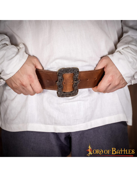Captain Jack Sparrow leather belt -...