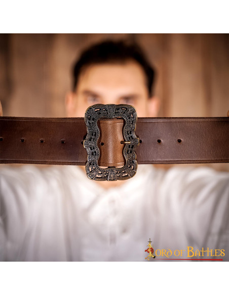 Captain Jack Sparrow leather belt -...