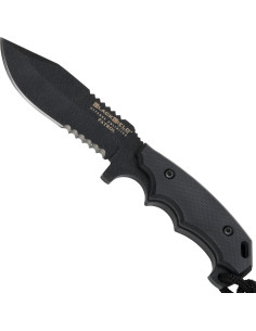 Black Field Patrol tactical and military knife