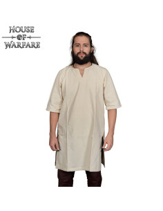 Men's classic Viking tunic in natural color