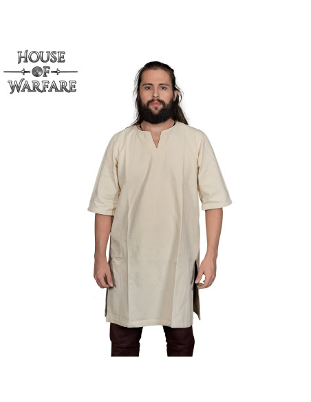 Men's classic Viking tunic in natural...