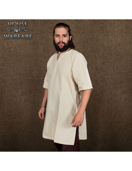 Men's classic Viking tunic in natural...
