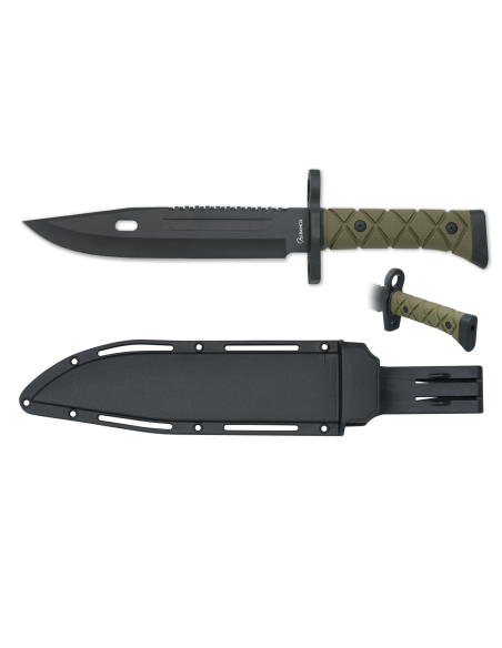 Albainox brand tactical knife green -...