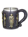 Black Templar model resin mug - gold