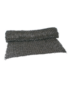 Medieval skirt riveted chain mail (134x35 cm.) 2