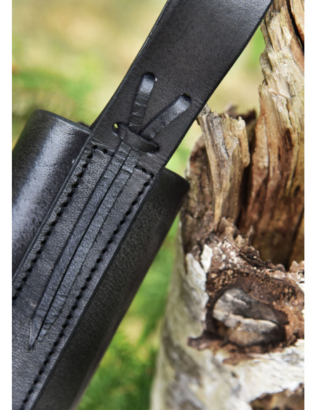 0.33 l beer bottle holder. in black