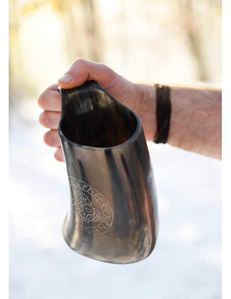 Viking Beer Mug Odin's Horse,...