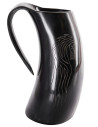 Viking beer mug horses in horn (650-800 ml.)