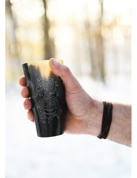 Viking wolf Fenrir glass in buffalo... Viking wolf Fenrir glass in buffalo...