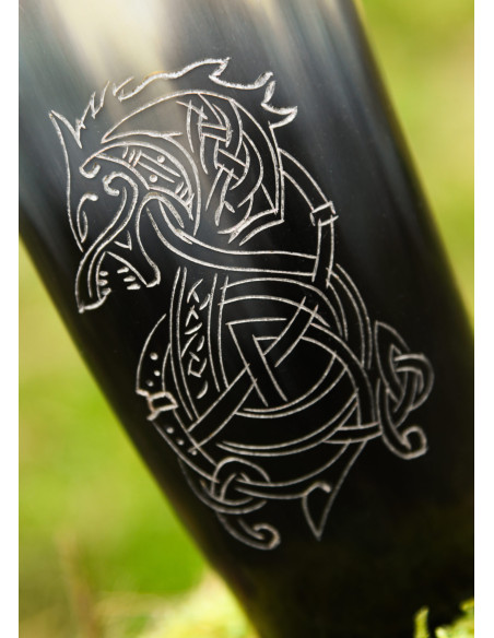 Viking wolf Fenrir glass in buffalo... Viking wolf Fenrir glass in buffalo...