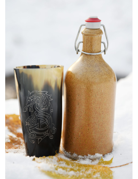 Viking wolf Fenrir glass in buffalo... Viking wolf Fenrir glass in buffalo...