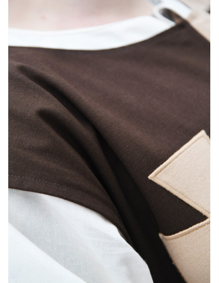 Medieval tabard with Templar crosses...