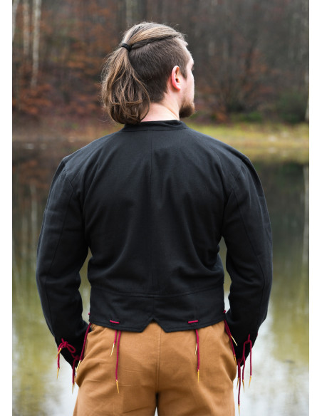 Black Bernhard medieval doublet with...