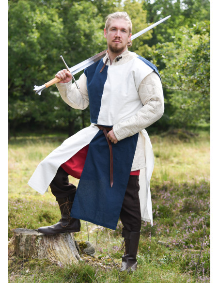 Medieval Eckhart two-tone blue-white...