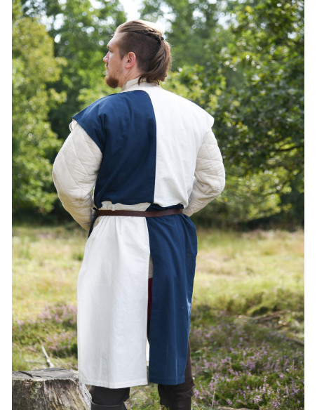 Medieval Eckhart two-tone blue-white...