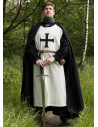 Templar tabard for Teutonic knights, natural-black