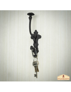 Set of 2 medieval rustic hangers (20.3x5 cm.) 2