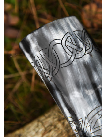 Viking horn Fenrir wolf to drink...