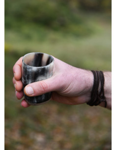 Medieval glass, horn shot glass (50-150 ml.) 2